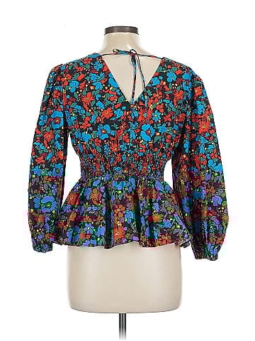 Derek Lam 10 Crosby Long Sleeve Blouse (view 2)