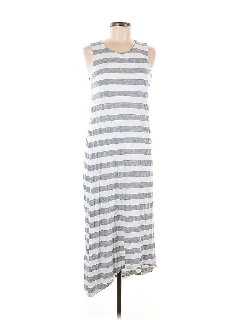 Pre-owned Left Coast By Dolan Casual Dress In Gray