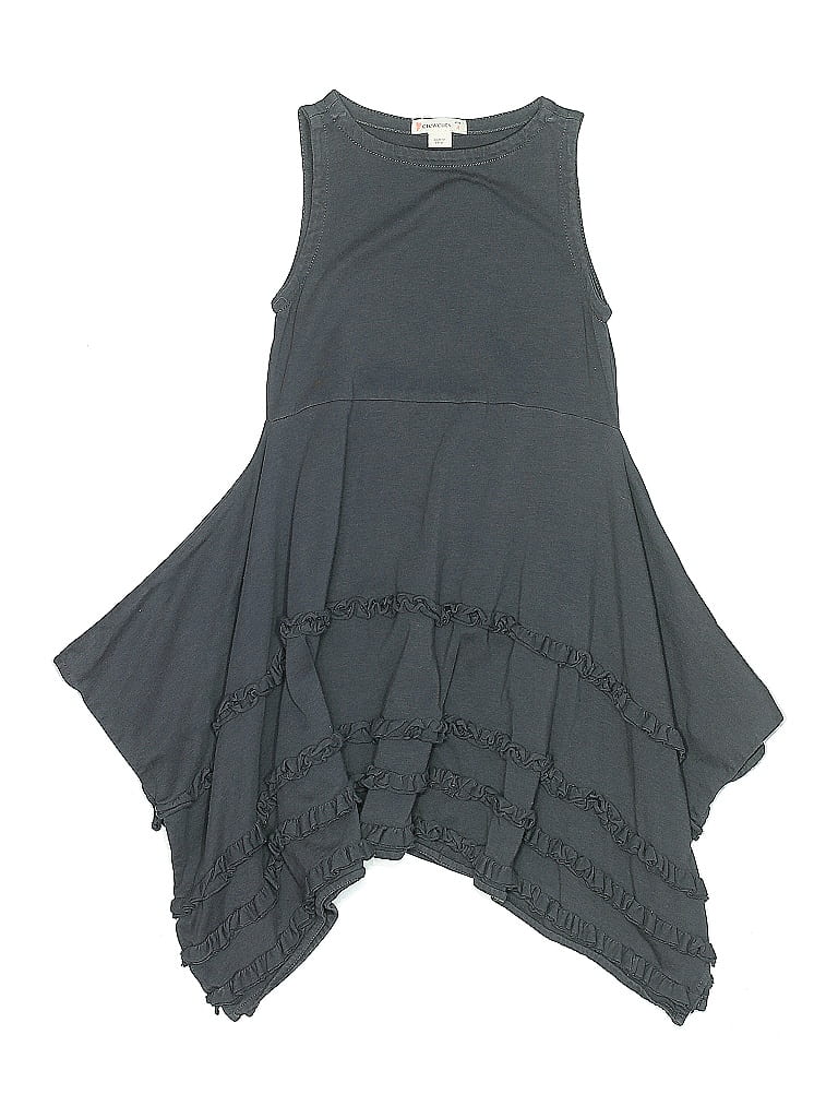 Crewcuts Solid Gray Dress Size 4 - photo 1