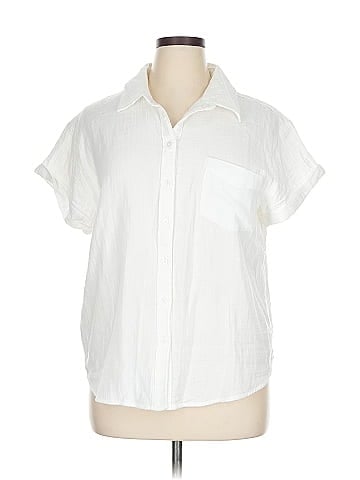 Caslon Short Sleeve Blouse (view 1)