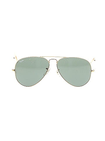 Ray-Ban Green Gold Sunglasses One size