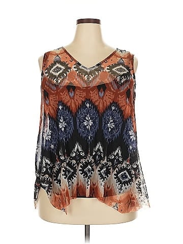 INC International Concepts Sleeveless Blouse (view 1)