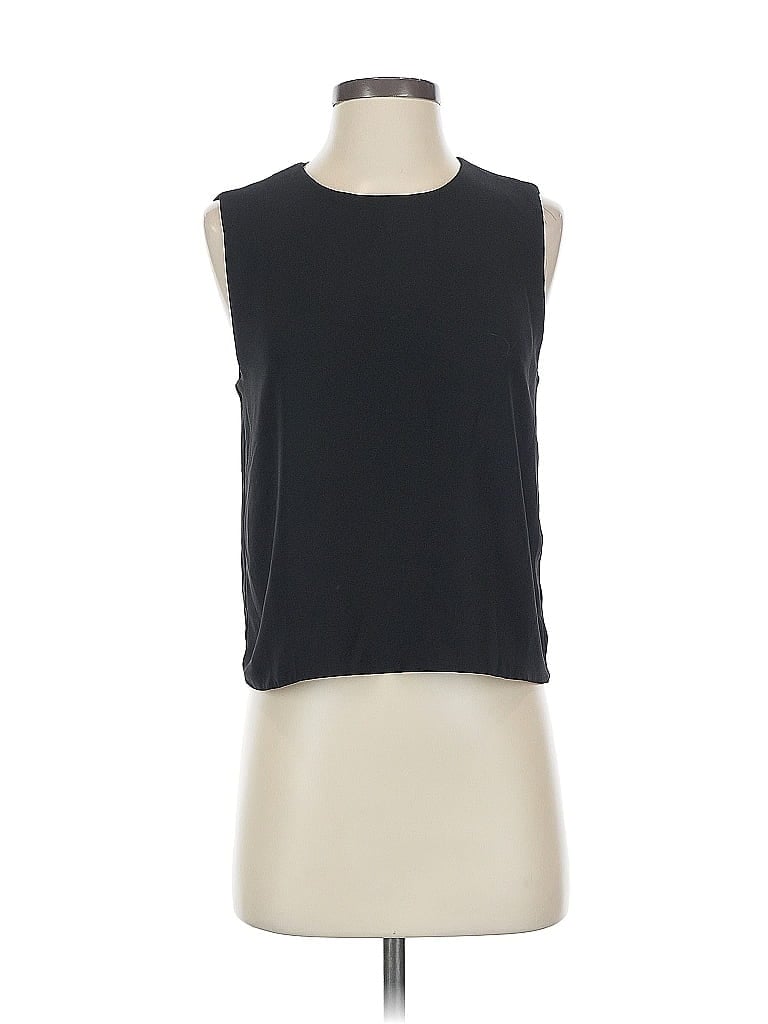 Pre-owned T Tahari Sleeveless T-shirt In Black
