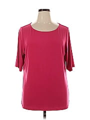 Susan Graver Short Sleeve Top