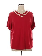 Susan Graver Short Sleeve Top
