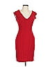 Betsy & Adam Red Cocktail Dress Size 12 - photo 1