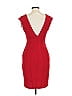 Betsy & Adam Red Cocktail Dress Size 12 - photo 2