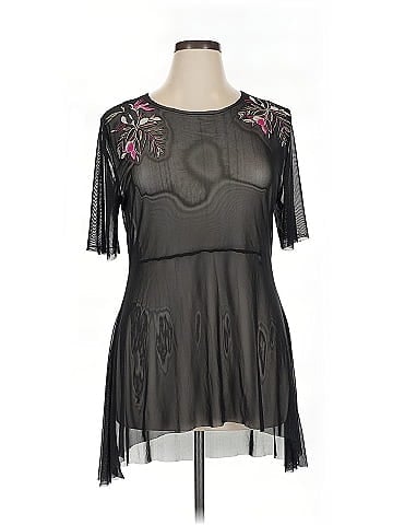 Lane Bryant Short Sleeve Blouse (view 1)