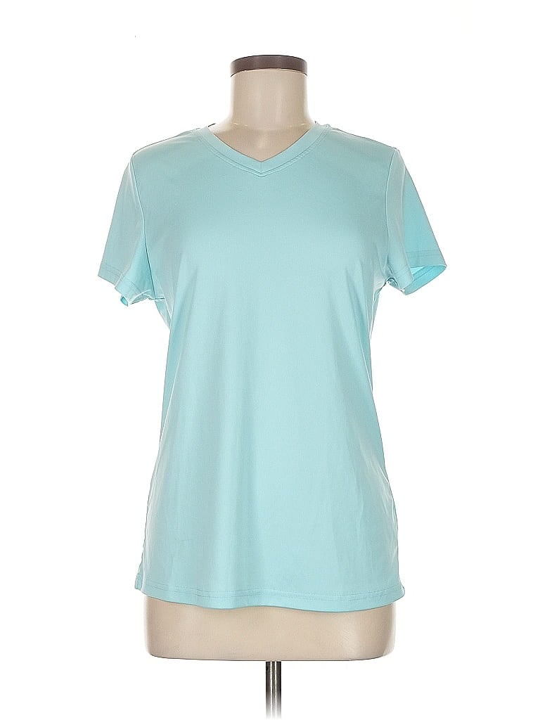 Pre-owned Unbranded Active T-shirt In Blue