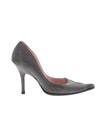 Dior Denim Heels (view 1)