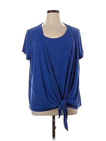 Susan Graver Short Sleeve Top (view 1)