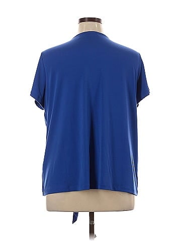 Susan Graver Short Sleeve Top (view 2)