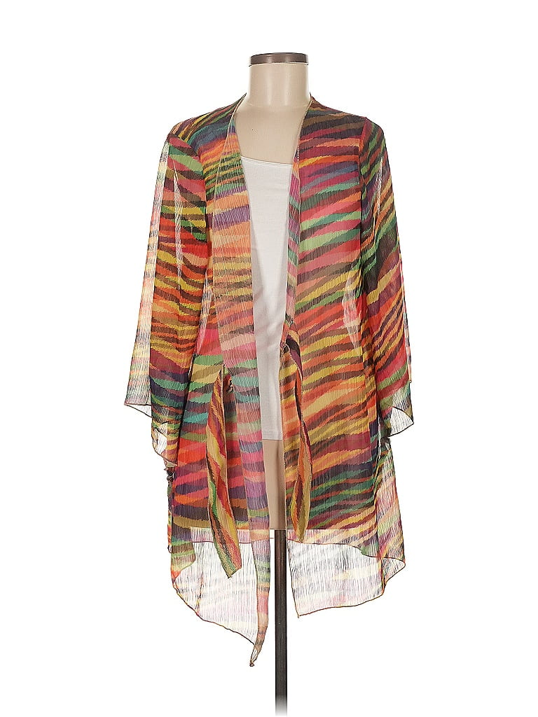 Becca by Rebecca Virtue Orange Kimono Size M (estimated) - photo 1