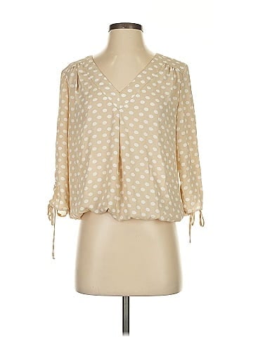 Soho JEANS NEW YORK & COMPANY 3/4 Sleeve Blouse (view 1)