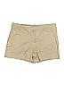 Soho JEANS NEW YORK & COMPANY Solid Tan Khaki Shorts Size 8 - photo 1