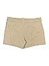 Soho JEANS NEW YORK & COMPANY Solid Tan Khaki Shorts Size 8 - photo 2