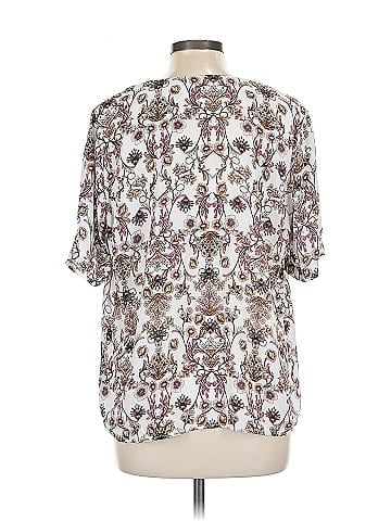 Worthington Short Sleeve Blouse (view 2)