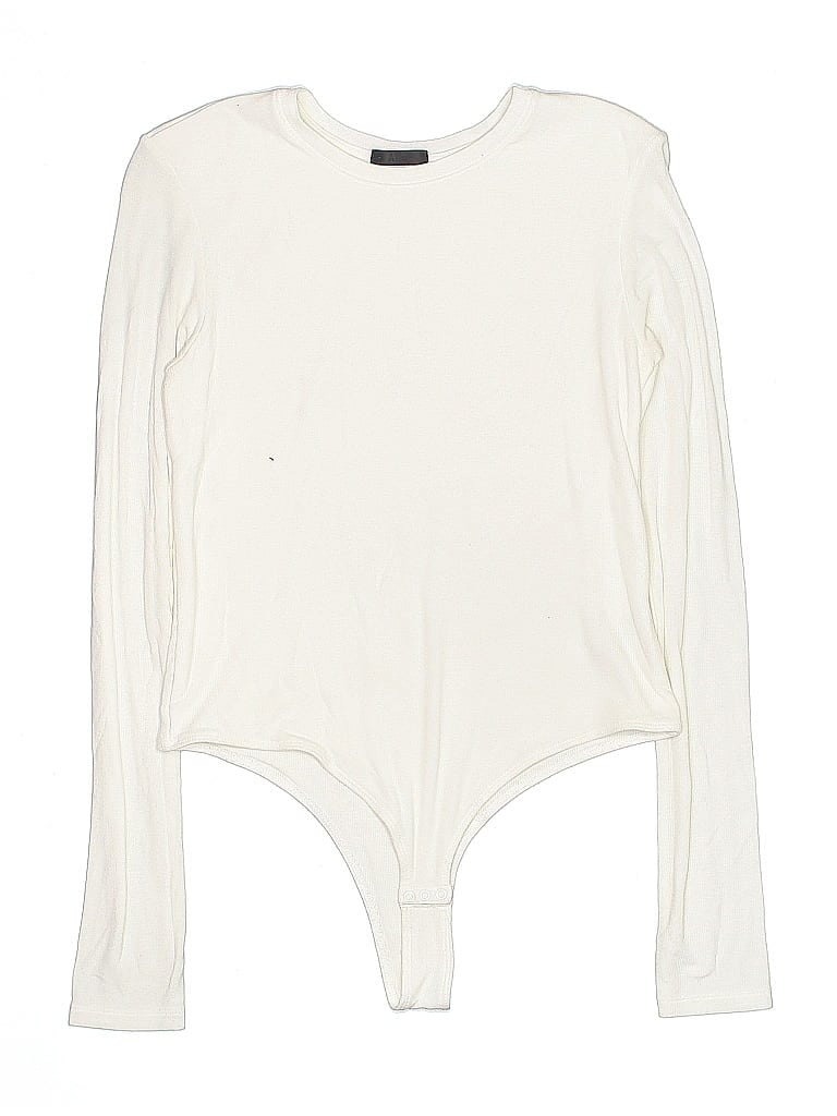 ATM Ivory White Bodysuit Size L - photo 1