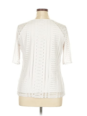 Dana Buchman Short Sleeve Blouse (view 2)