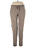 Soho JEANS NEW YORK & COMPANY 100% Acrylic Gray Tan Casual Pants Size M - photo 1