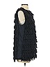 Eva Franco Black Faux Fur Vest Size XS - photo 3