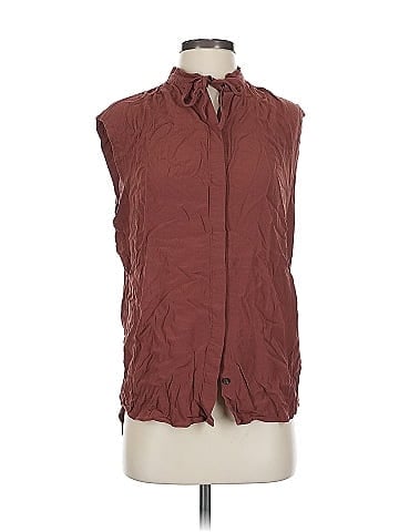 ALLSAINTS Sleeveless Button-Down Shirt (view 1)
