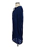 By Smith 100% Silk Solid Blue Casual Dress Size XS - photo 5
