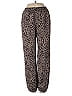 YPB Animal Print Brown Casual Pants Size XS - photo 1