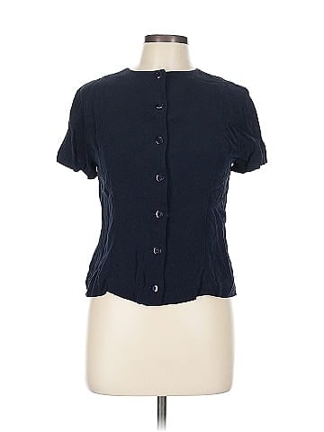 Dana Buchman Short Sleeve Silk Top (view 1)