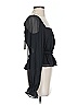 WAYF Black 3/4 Sleeve Blouse Size S - photo 3