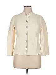 Armani Collezioni 3/4 Sleeve Button Down Shirt