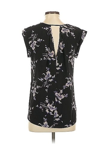 Rebecca Taylor Short Sleeve Silk Top (view 2)