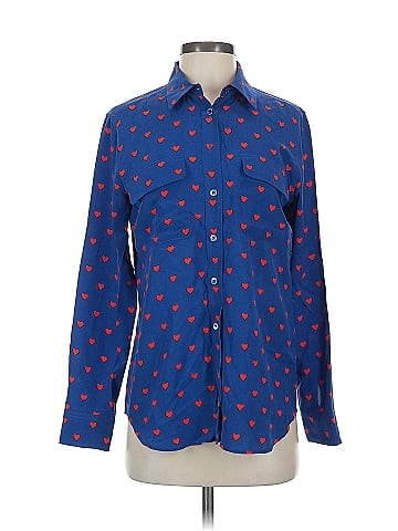 Equipment Long Sleeve Button-Down Shirt (view 1)