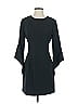 Black Halo Solid Black Casual Dress Size 4 - photo 1