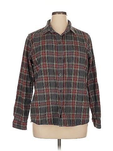 L.L.Bean Long Sleeve Button-Down Shirt (view 1)
