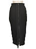 H&M Chevron-herringbone Black Formal Skirt Size 6 - photo 2