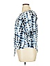 Karen Kane 100% Lurex Blue Short Sleeve Blouse Size XL - photo 4