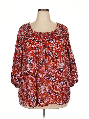 Sonoma Goods for Life 3/4 Sleeve Blouse (view 1)