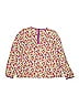 Mini Boden 100% Cotton Purple Long Sleeve Top Size 9 - photo 2