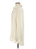 Left Coast by Dolan 100% Polyester Ivory Long Sleeve Blouse Size M - photo 4