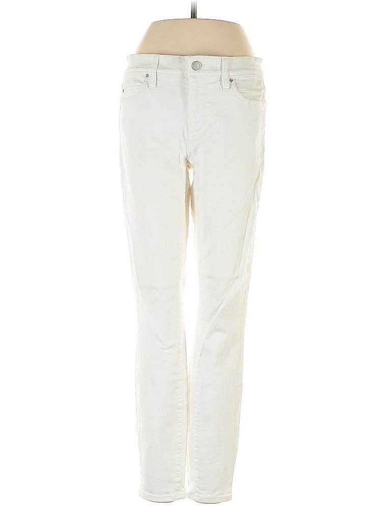Pre-owned Ann Taylor Jeans In White