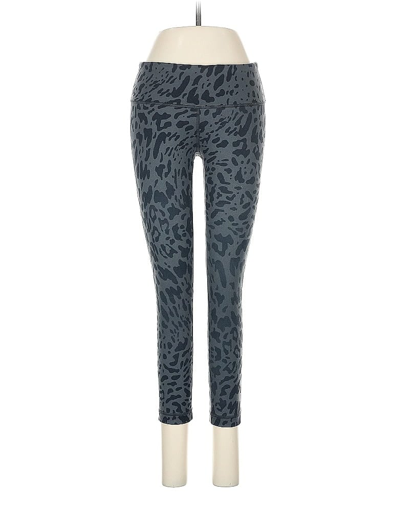 Pre-owned Lululemon Athletica Leggings In Blue