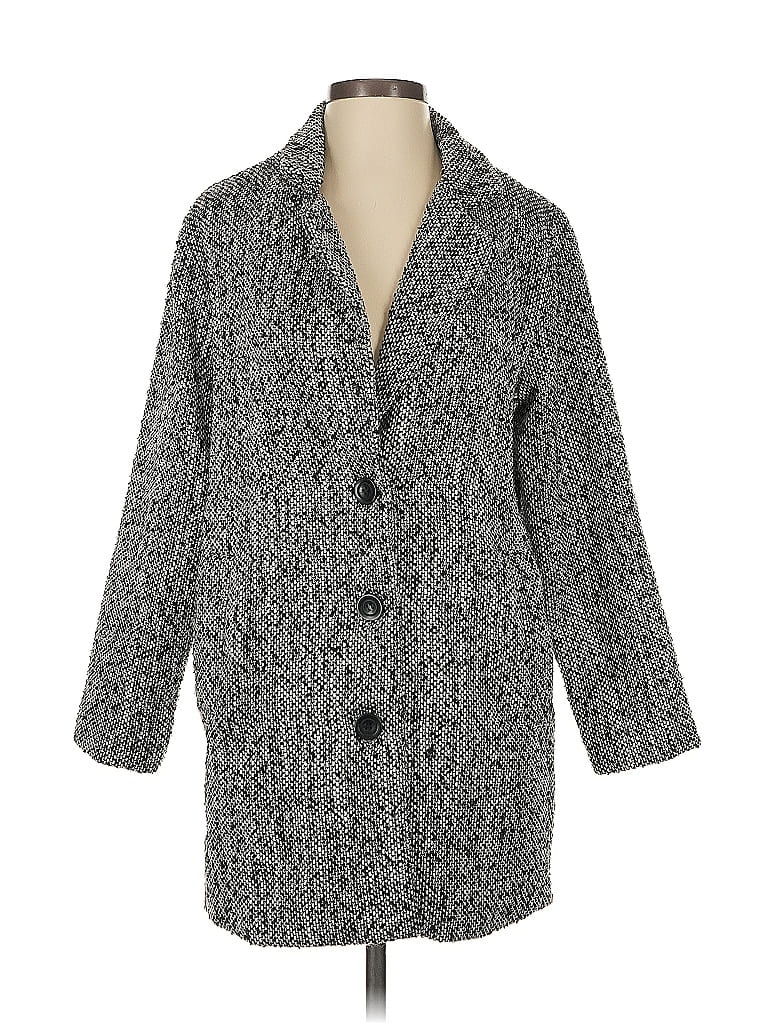 Click to view more detailed imagery on our partner's website Pre-owned Forever 21 Coat In Gray