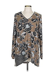 Susan Graver Long Sleeve Blouse