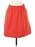 J.Crew Solid Red Wool Skirt Size 0 - photo 1