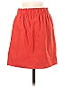 J.Crew Solid Red Wool Skirt Size 0 - photo 2