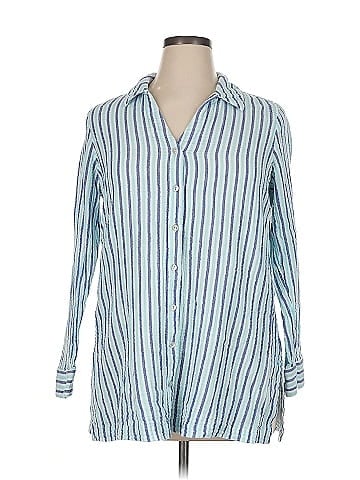 Soft Surroundings Long Sleeve Button-Down Shirt (view 1)