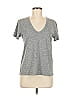 Adriano Goldschmied Metallic Gray Short Sleeve T-Shirt Size M - photo 1