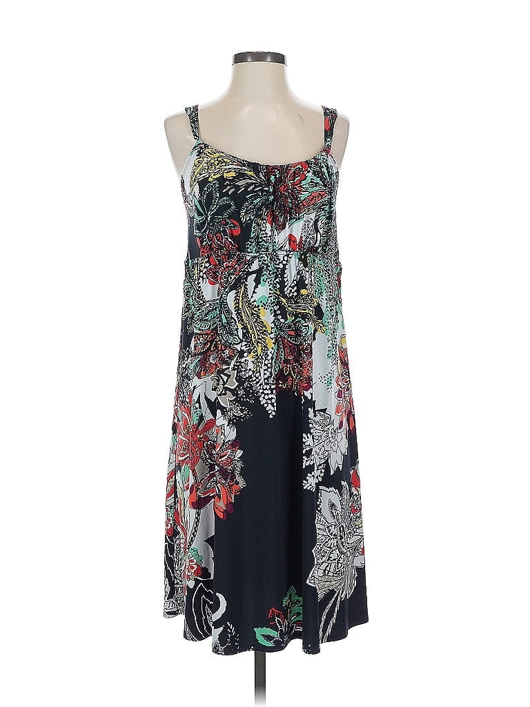 Pre-owned T Tahari Casual Dress In Gray