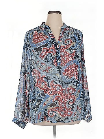 Sag Harbor Long Sleeve Blouse (view 1)